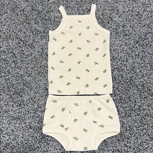 ARQ Baby Calico Outfit Size 2-3T NWOT